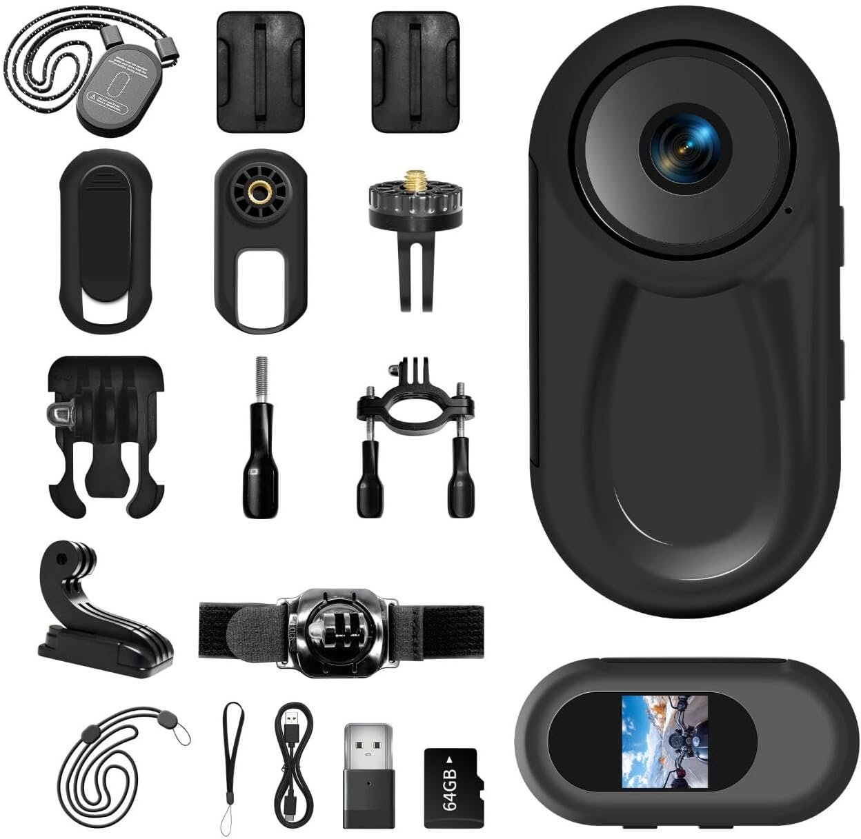 1080P Mini Body Camera: Wearable, Action-Packed & Compact! - Image 2
