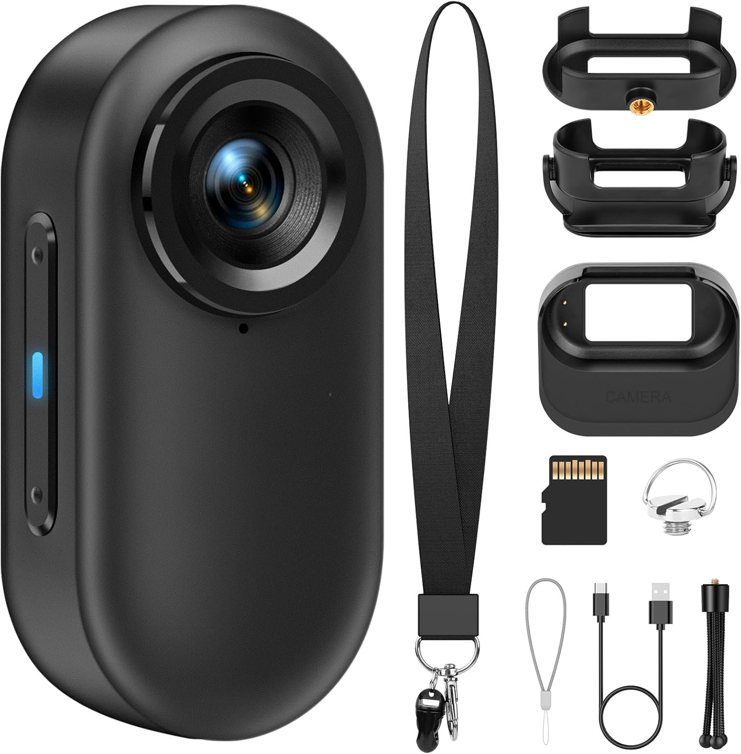 128GB Body Camera: Compact 1080P FHD for Every Adventure! - Image 2