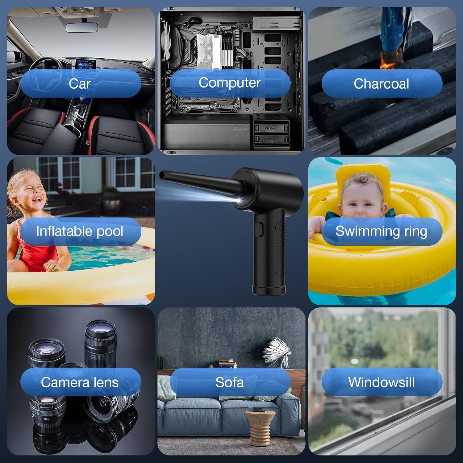 Powerful Cordless Air Duster: 51,000 RPM & Rechargeable! - Image 4