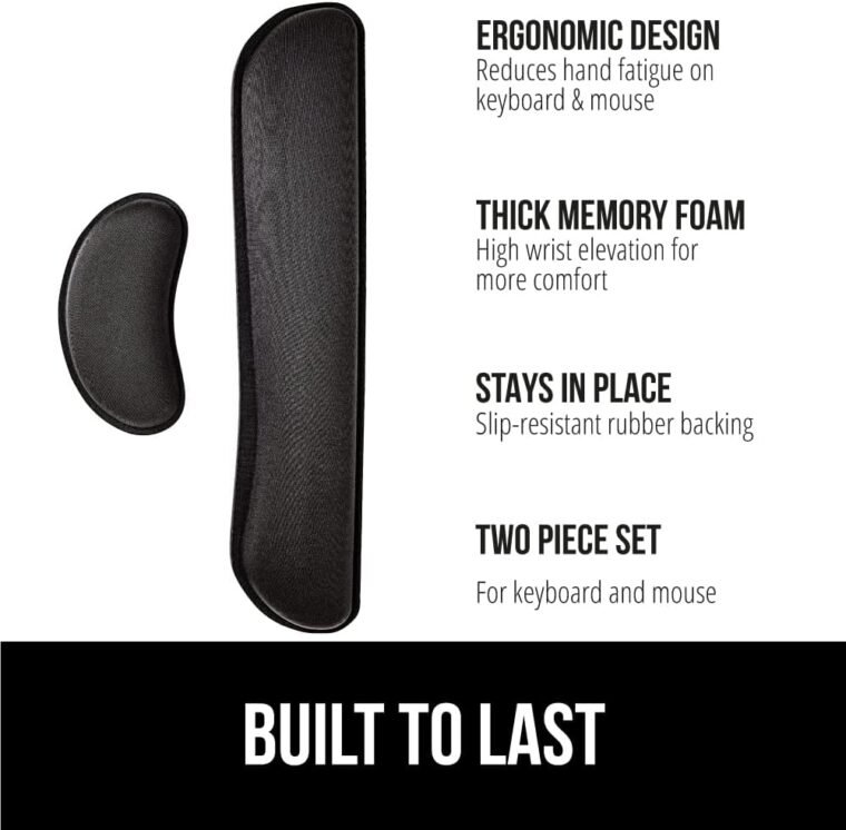 GORILLA GRIP Gel Wrist Rest: Ergonomic Comfort & Support! - Image 3