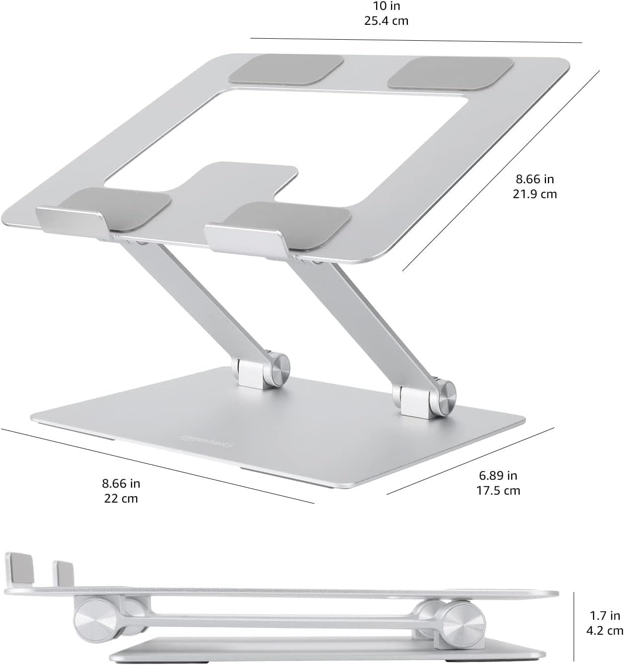 Elevate Comfort: Amazon Basics Ergonomic Laptop Stand - Image 8