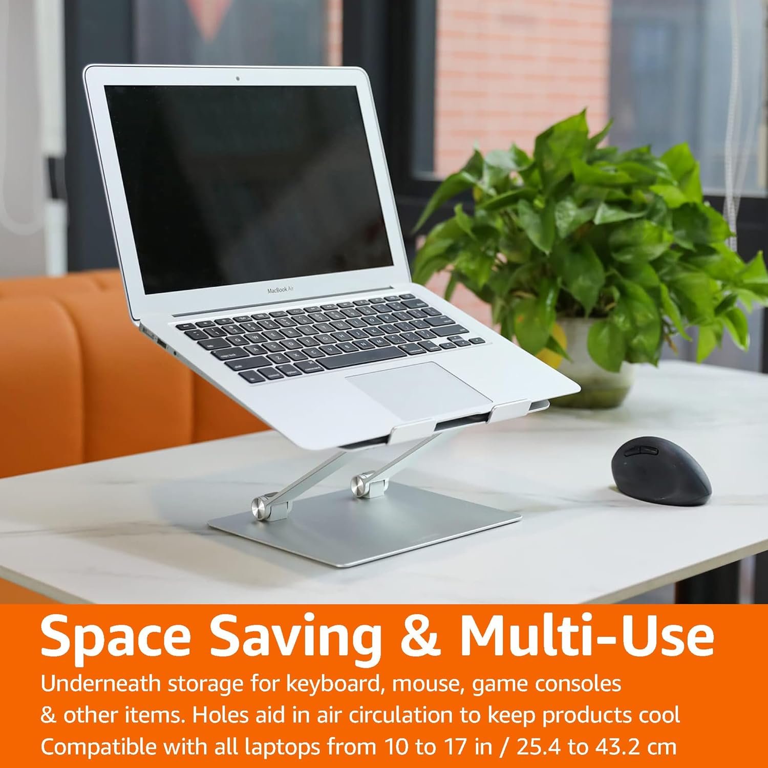 Elevate Comfort: Amazon Basics Ergonomic Laptop Stand - Image 9