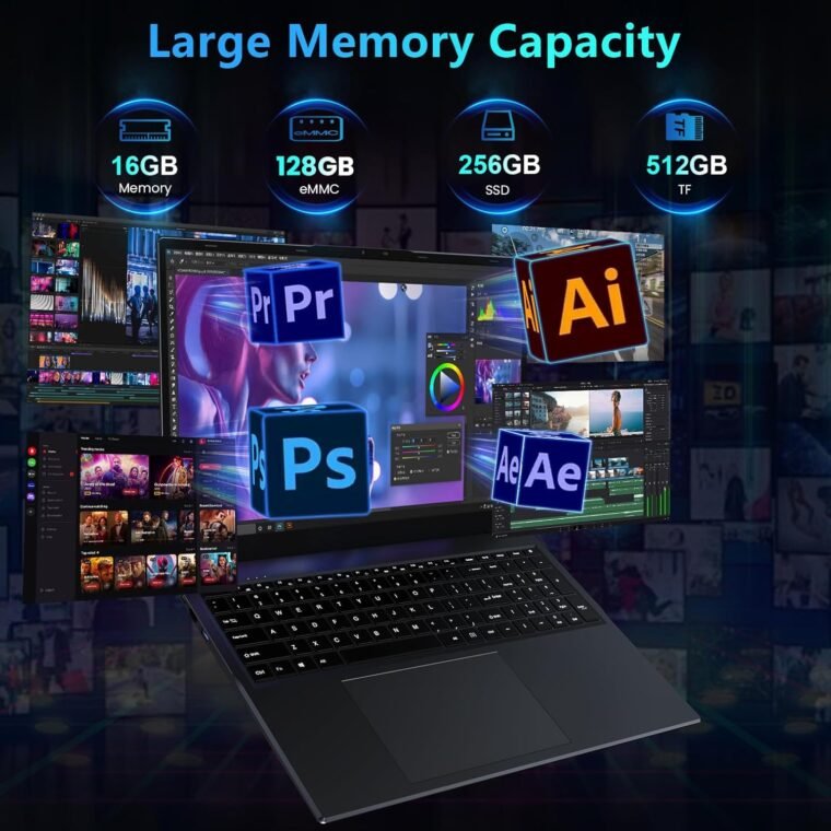 Powerful 17.6” Student Laptop: 16GB RAM, FHD, Office 365! - Image 4