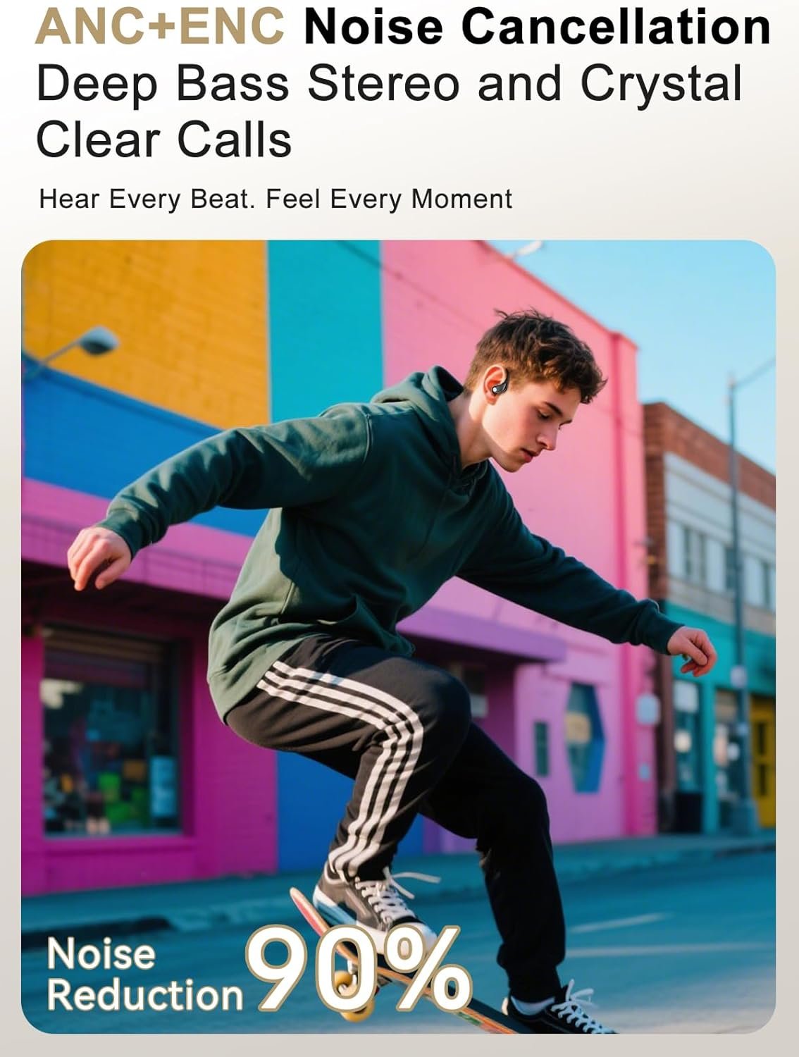 Top Wireless Earbuds: ENC Noise Canceling & Bass Boosted! - Image 7