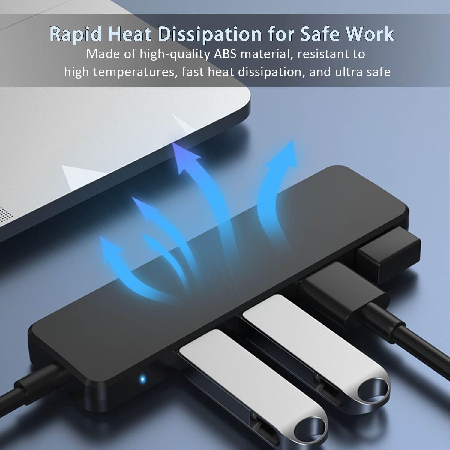 VIENON 4-Port USB 3.0 Hub: Expand Your Connectivity Easily! - Image 8
