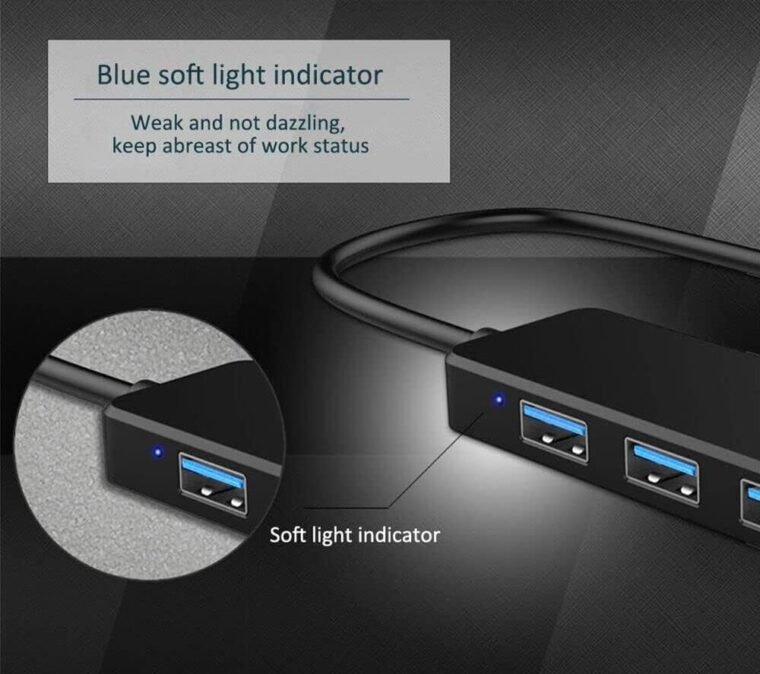 VIENON 4-Port USB 3.0 Hub: Expand Your Connectivity Easily! - Image 9