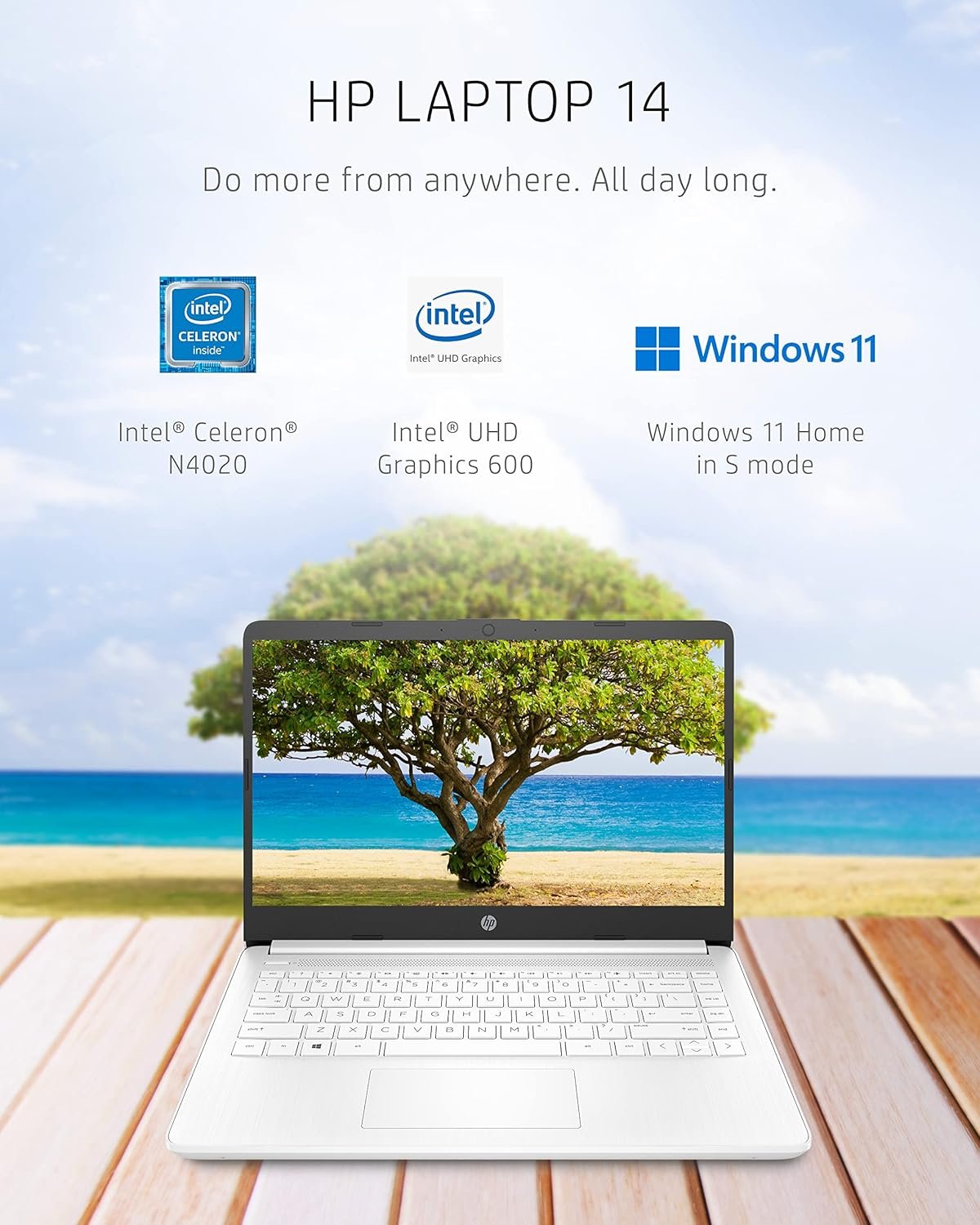 HP 14 Laptop: Sleek, Powerful & Bundle with Microsoft 365! - Image 3
