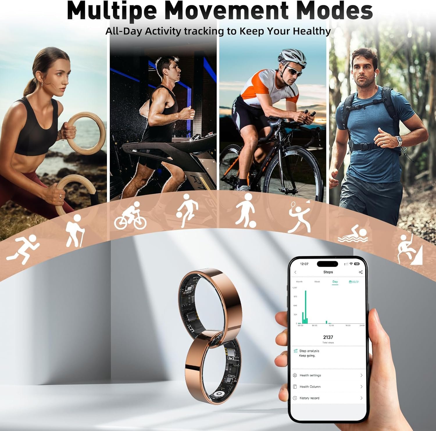 Transform Your Health: Smart Ring with Sleep & Heart Monitoring - Image 5