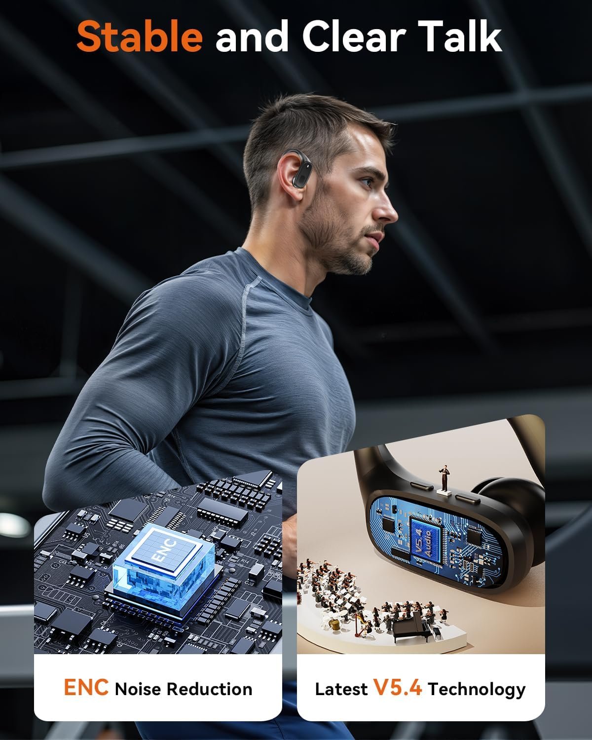 Ultimate Wireless Earbuds: 80Hr Playtime & ENC Noise Canceling! - Image 5