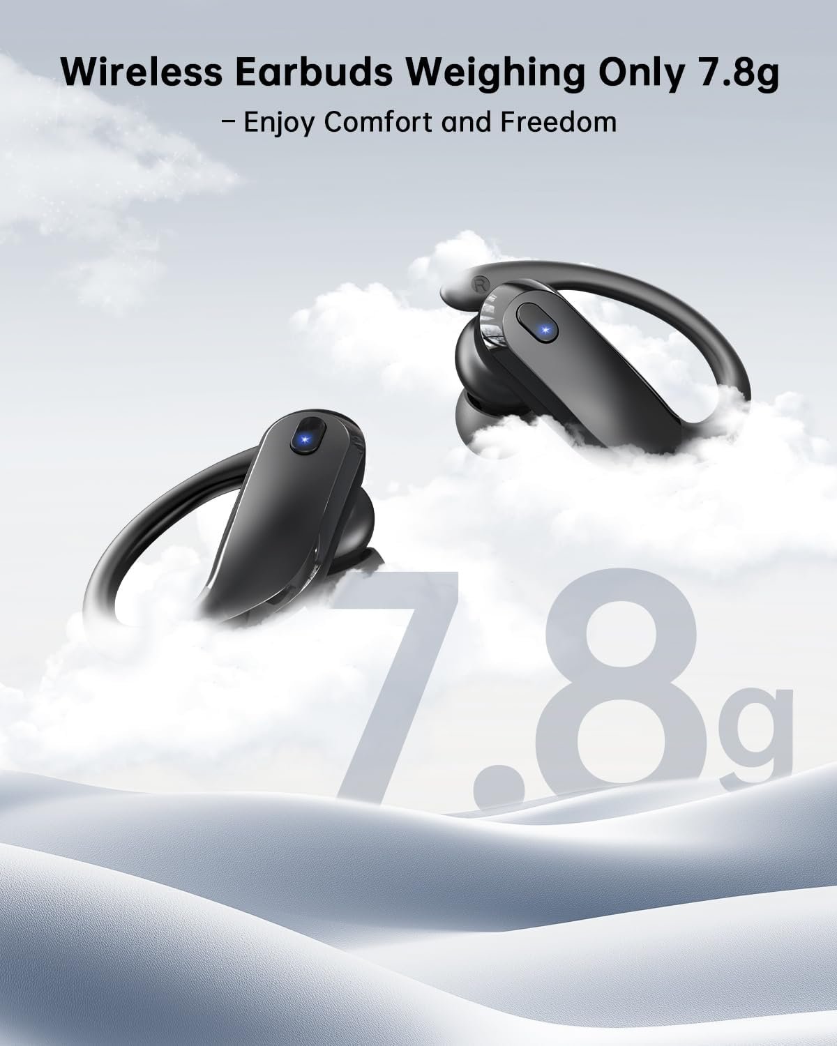 Unleash Your Workout: NDO Bluetooth 5.3 Waterproof Earbuds! - Image 8