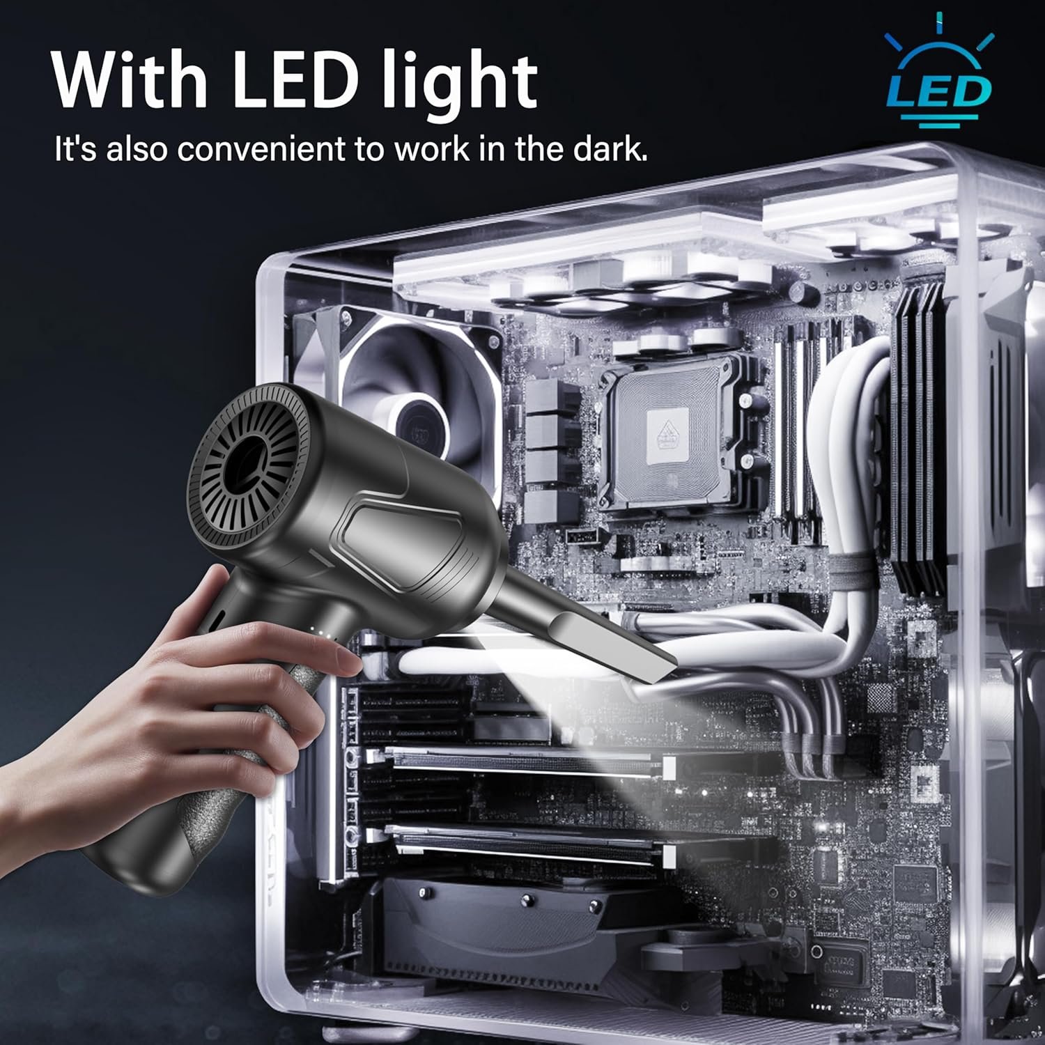 Revolutionary Cordless Air Duster: Clean with Power & Ease! - Image 4