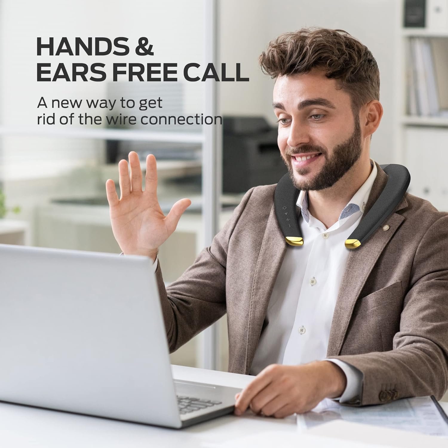 Monster Boomerang Neckband Speakers: 15H Playtime & Waterproof! - Image 6