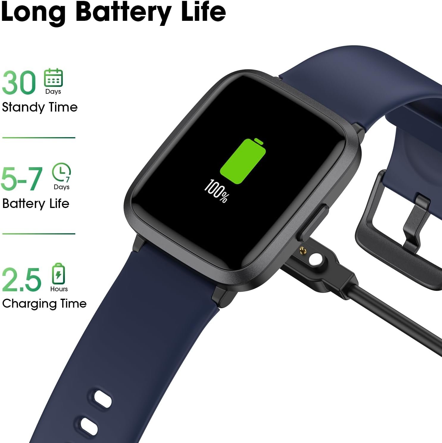 Ultimate Fitness Tracker: Heart Rate, Sleep & Waterproof Smart Watch! - Image 7