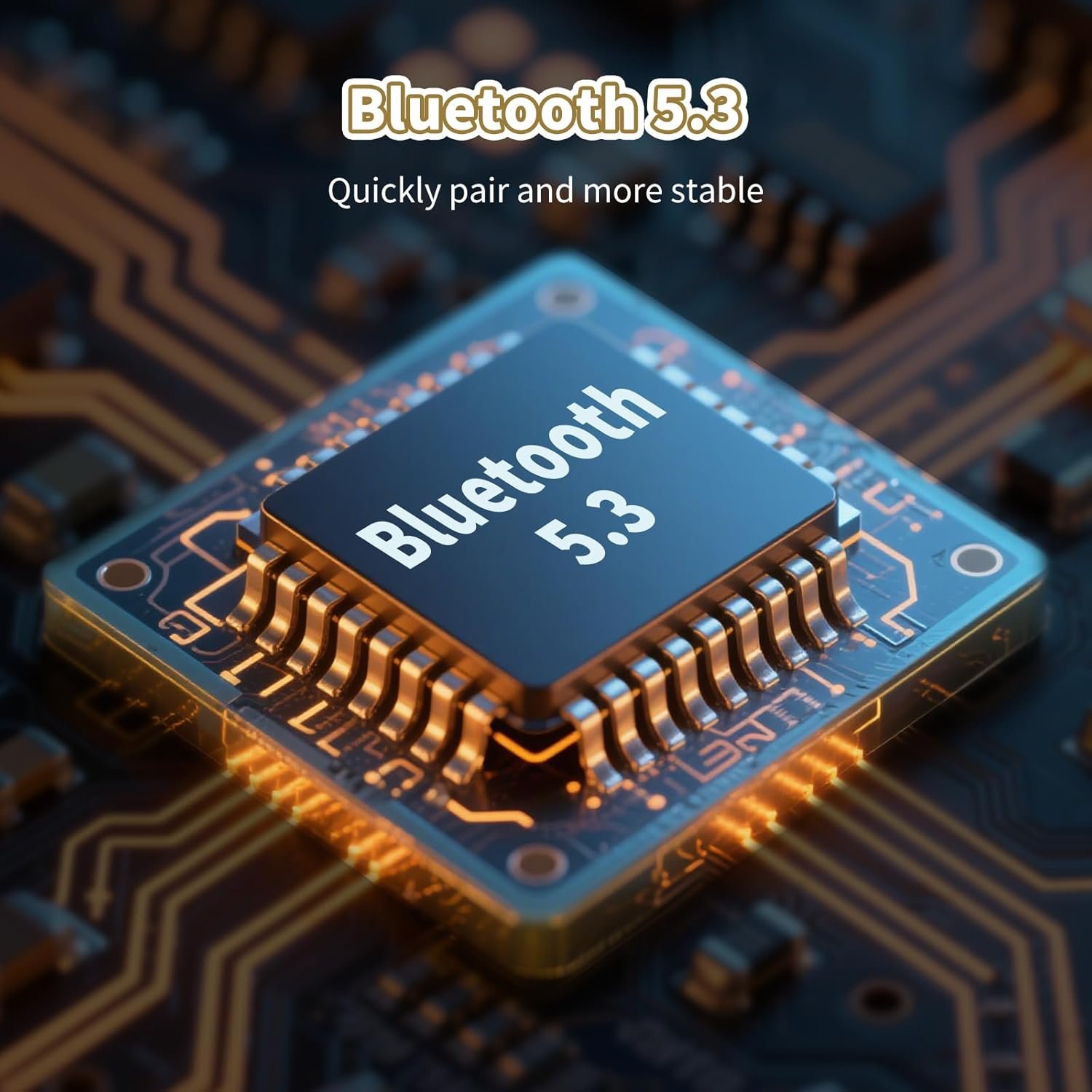 Unleash Sound: KVIDIO Bluetooth Headphones - 65H Playtime! - Image 9