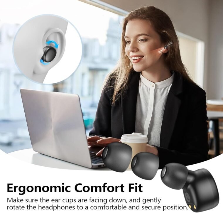 Kurdene Wireless Earbuds: Deep Bass & Crystal Clear Calls! - Image 6