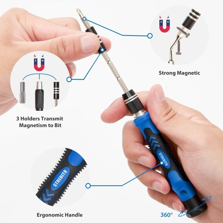 STREBITO 142-Piece Precision Screwdriver Set: Ultimate Tech Toolkit! - Image 4