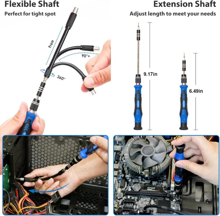 STREBITO 142-Piece Precision Screwdriver Set: Ultimate Tech Toolkit! - Image 5