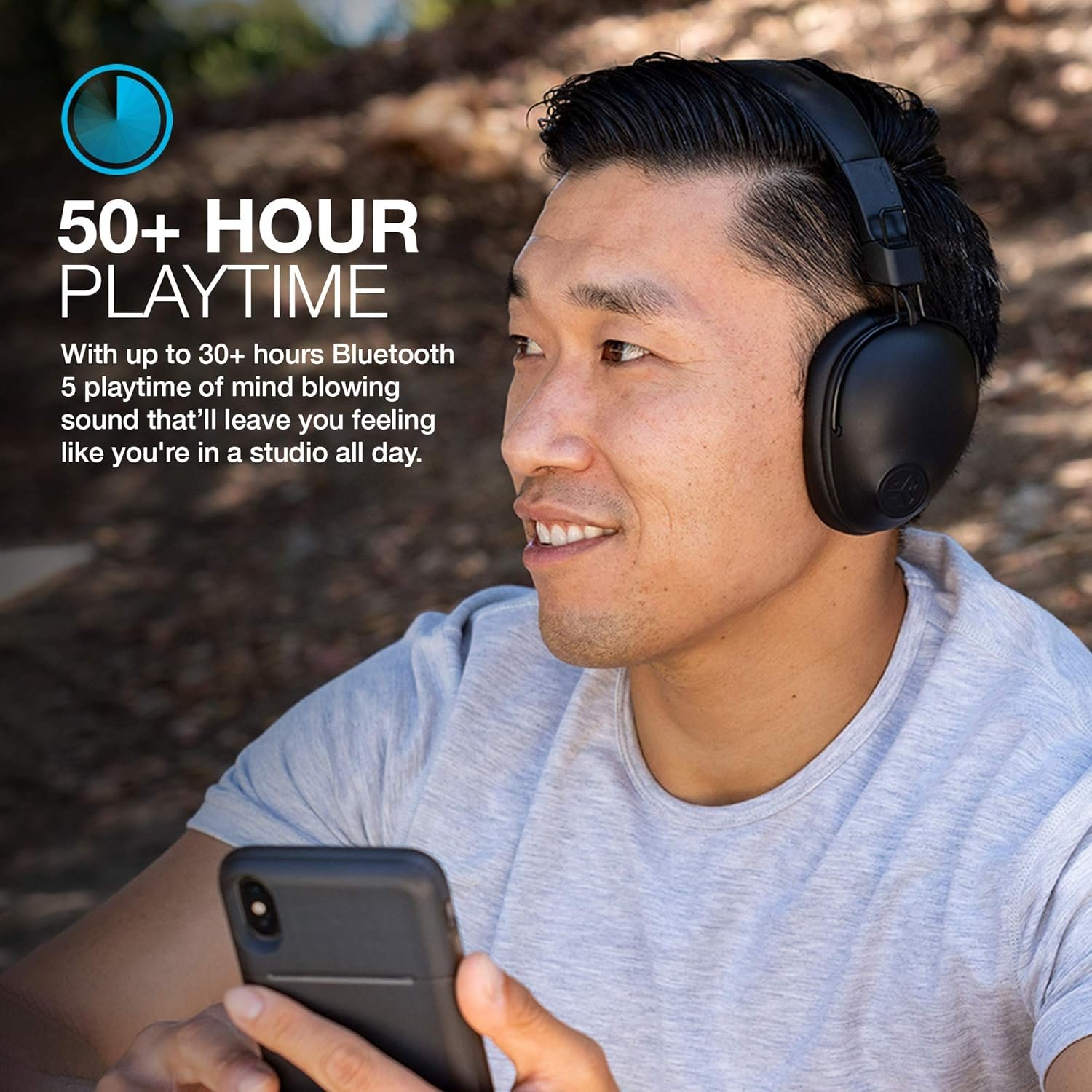 Experience JLab Studio Pro: 50+ Hour Bluetooth Bliss! - Image 3