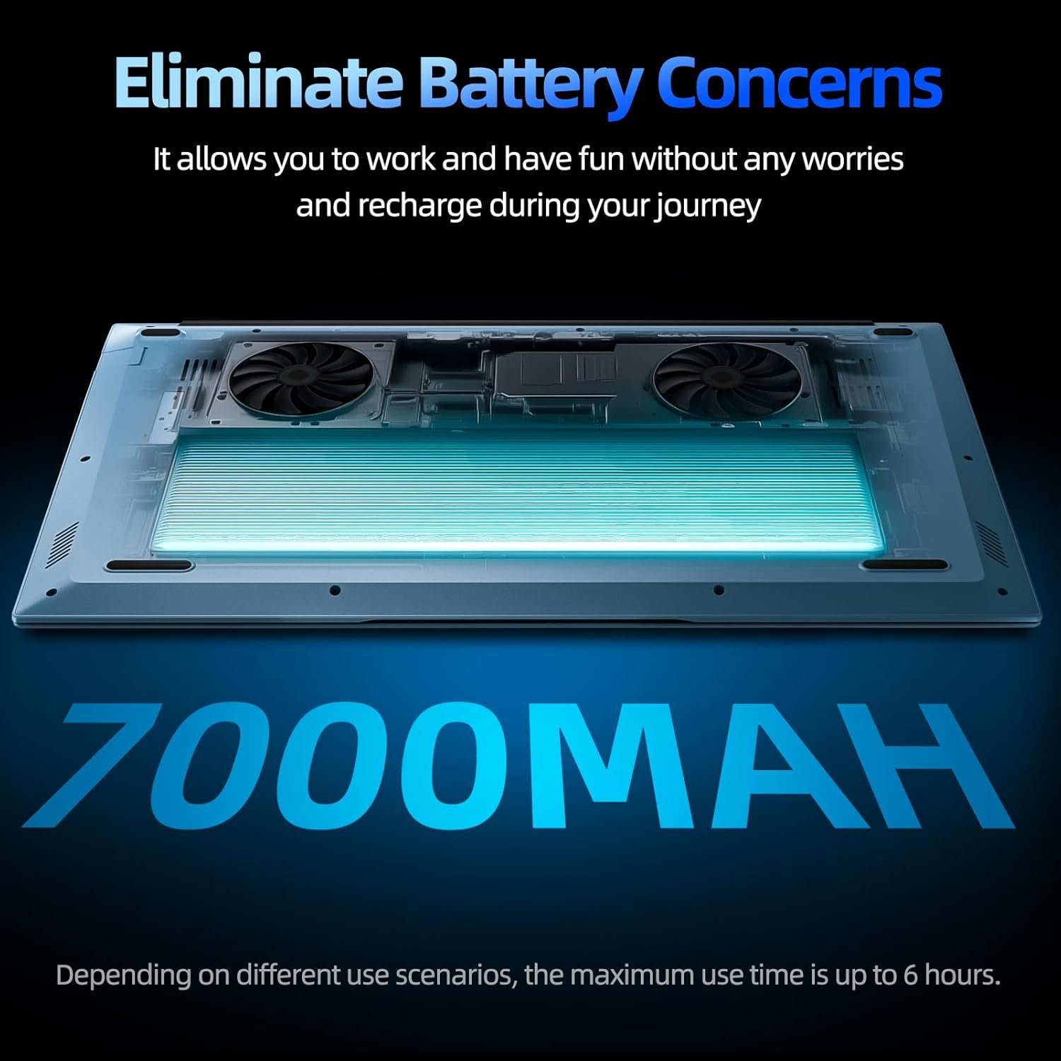 SGIN Win 11 Laptop: Power-Packed 15.6" with 7000mAh Battery! - Image 8