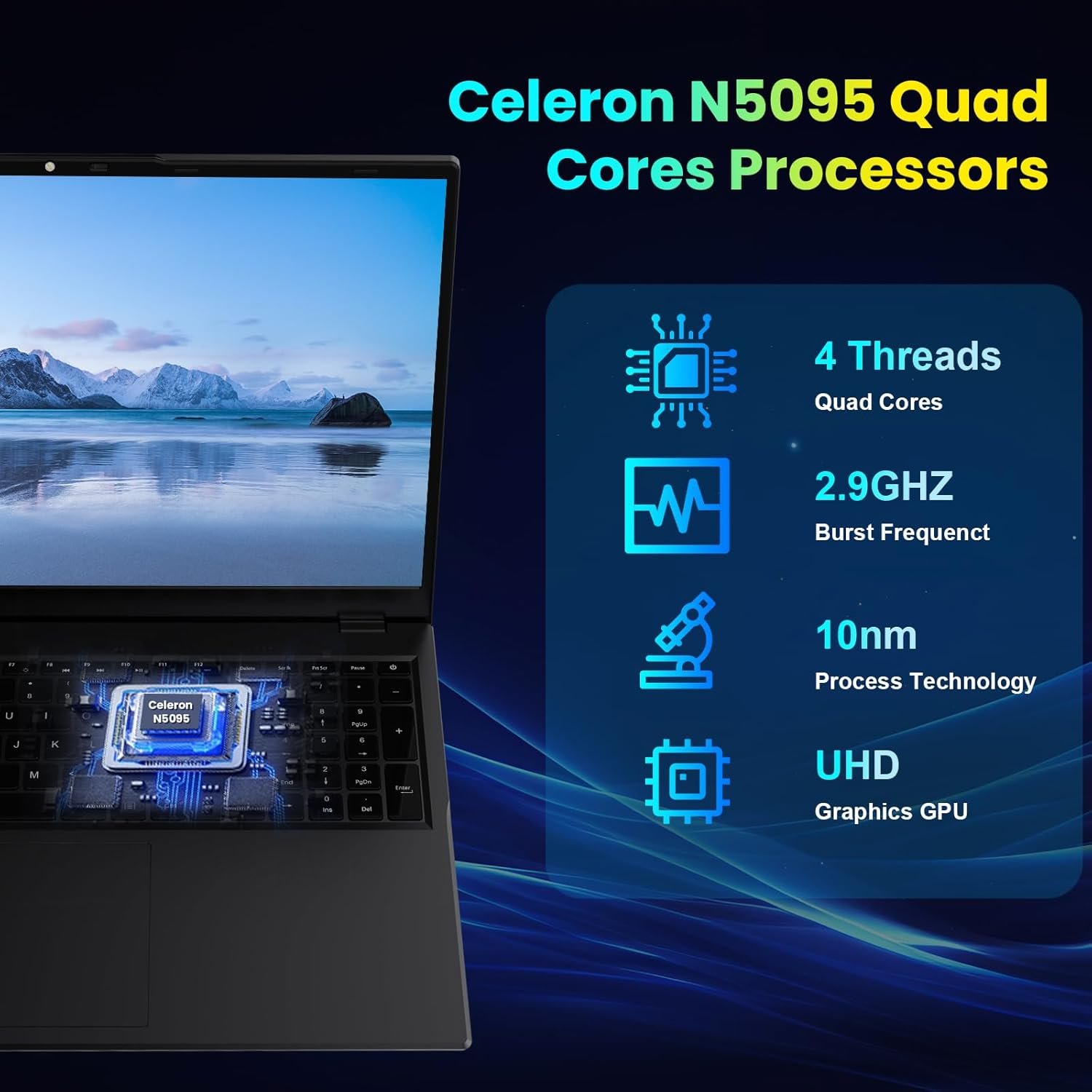 Jump into Productivity: 17.6” Laptop with 16GB RAM & Office 365! - Image 5