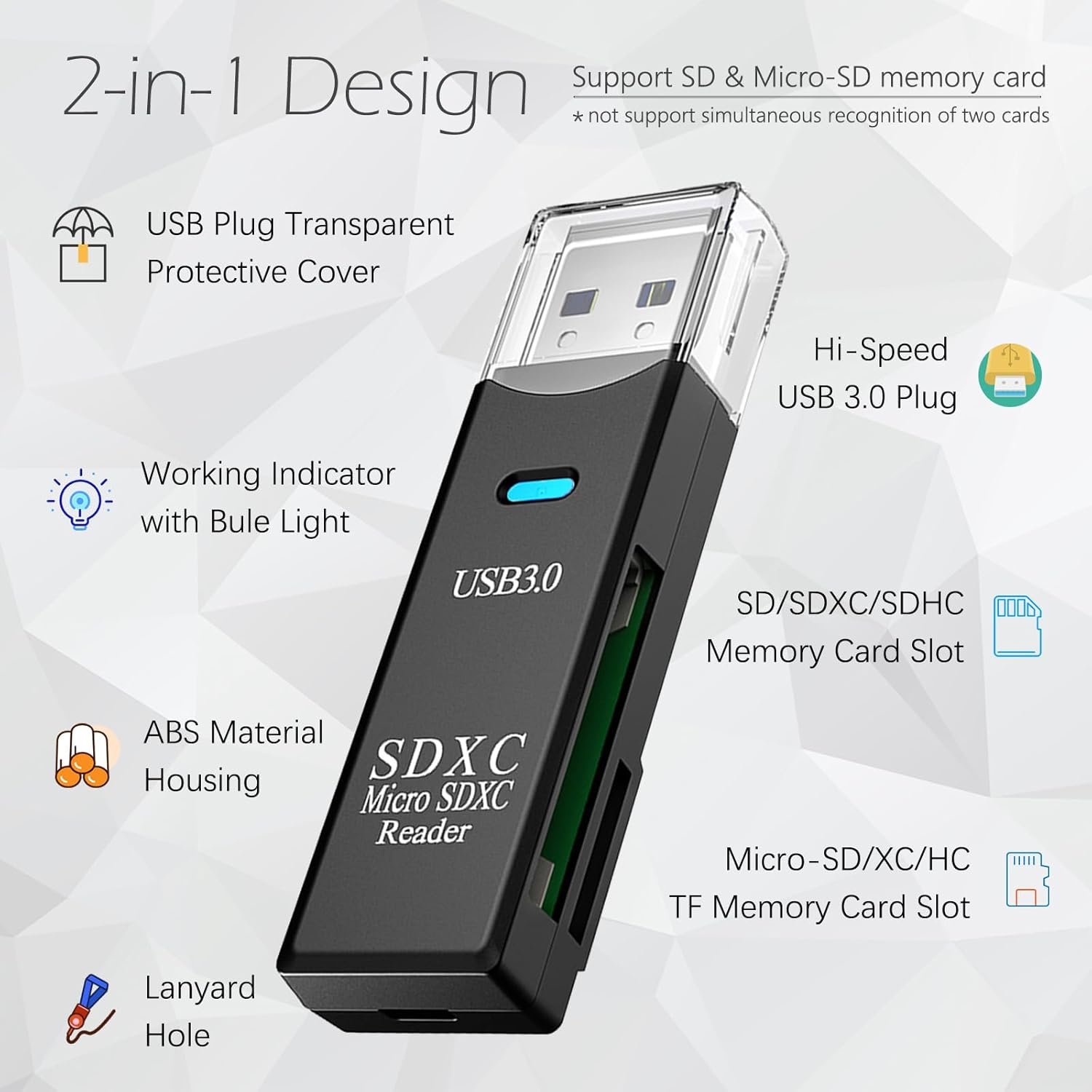 Unlock Speed: USB3.0 Micro SD Card Reader - 5Gbps Adapter! - Image 3