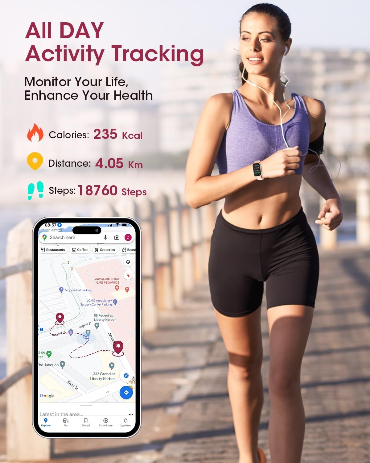 All-Day Health Fitness Tracker: Heart Rate, Sleep & More! - Image 5