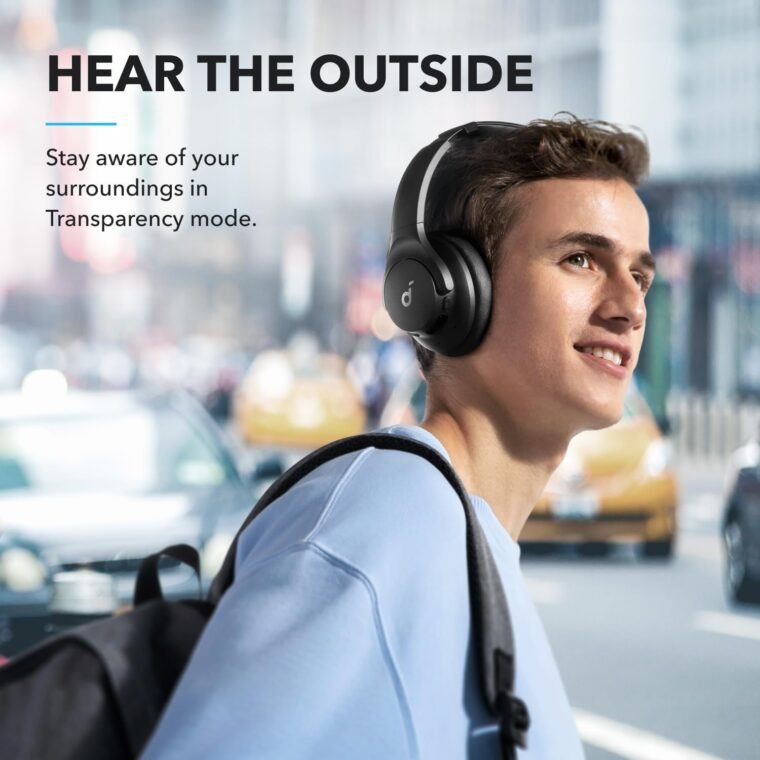 Soundcore Q20i: Wireless ANC Headphones with Big Bass & 40H Playtime! - Image 7