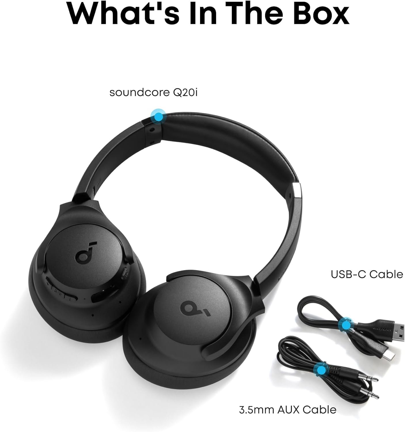 Soundcore Q20i: Wireless ANC Headphones with Big Bass & 40H Playtime! - Image 9
