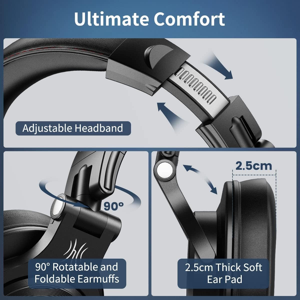 Experience Studio Sound: OneOdio A71 Hi-Res Headphones! - Image 8