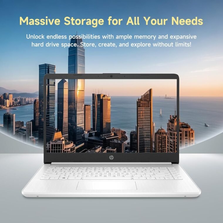 HP 14” Ultralight Laptop: Perfect for Students & Business! - Image 8