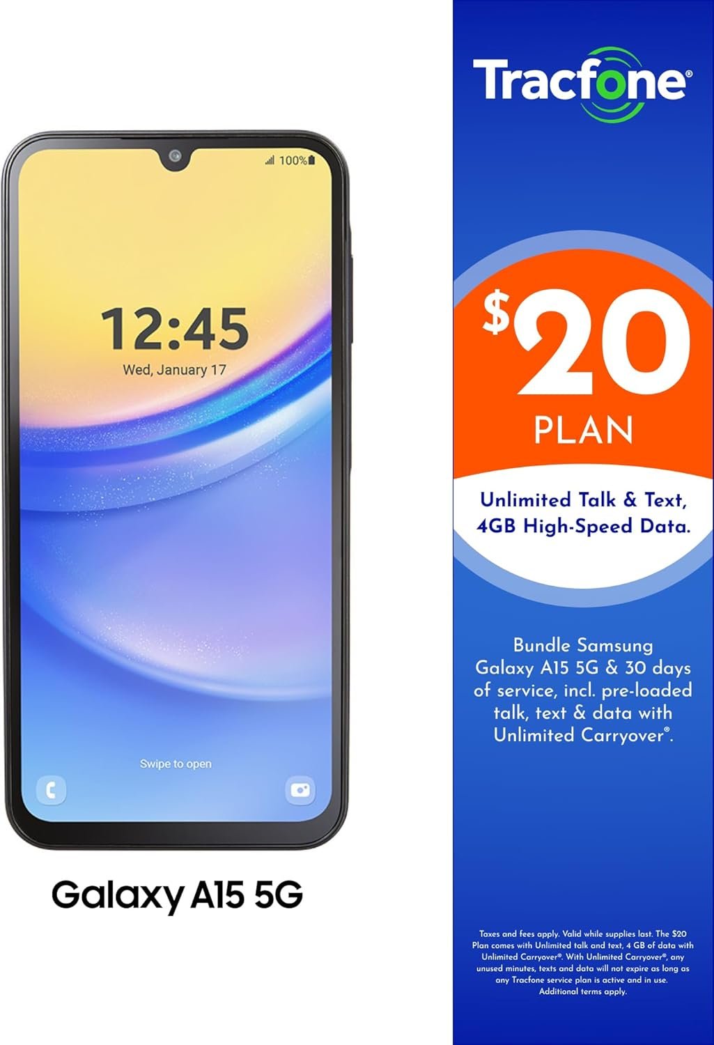 Unlock Savings! Galaxy A15 5G + $20 Plan - Limited Offer! - Image 3