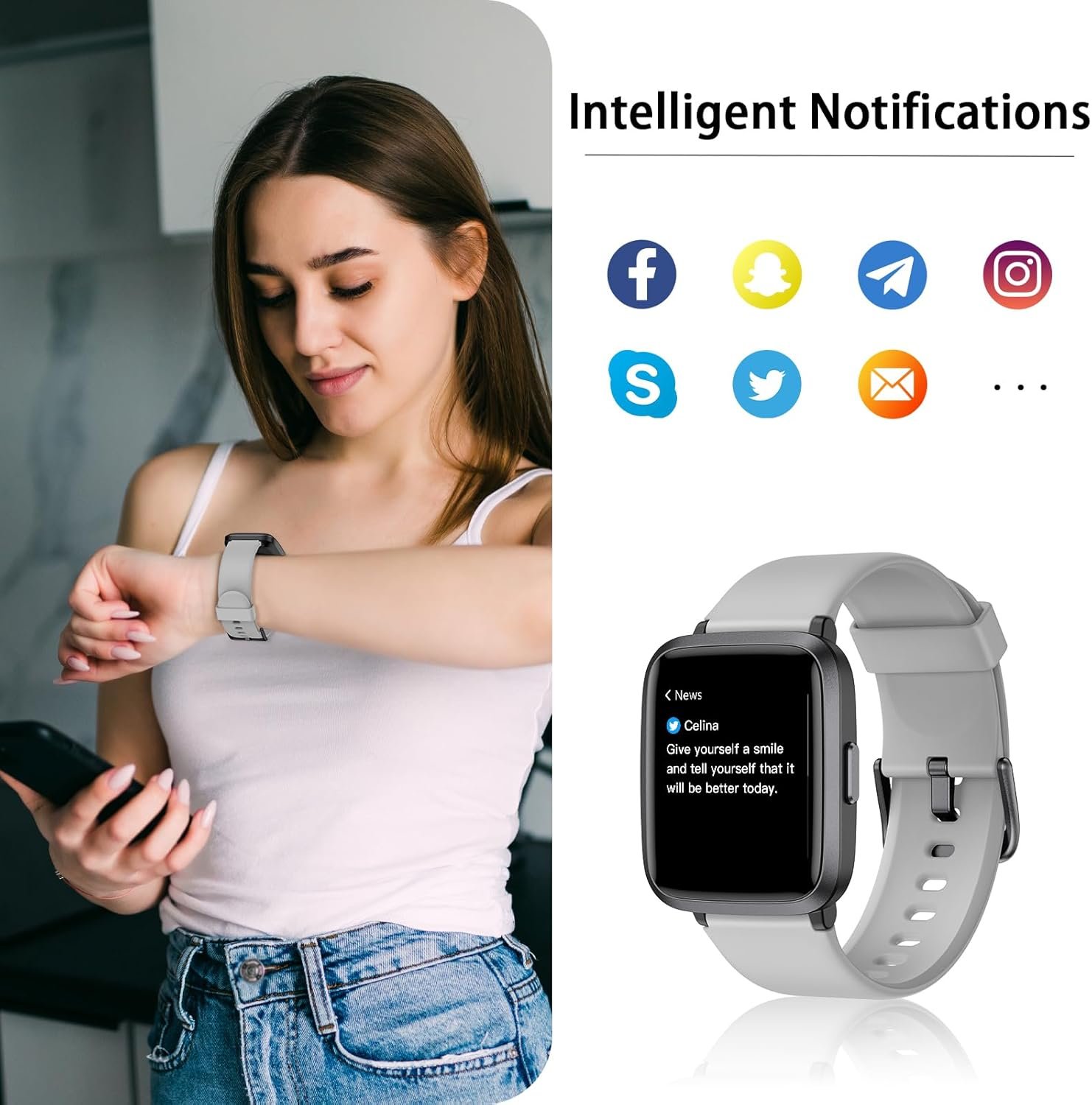 Unlock Your Potential: Stiive Fitness Tracker & Smart Watch - Image 7