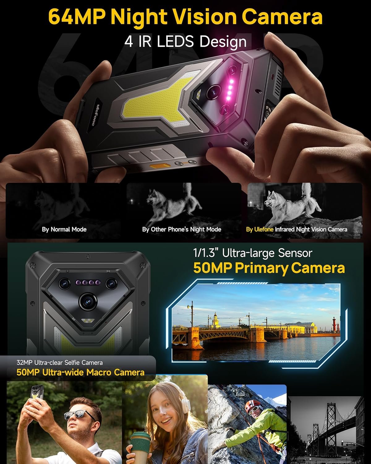 Ulefone Armor 34 Pro: 5G Rugged Smartphone with Projector! - Image 7