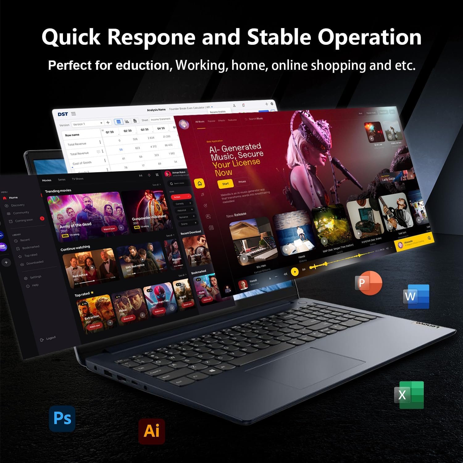Unlock Power: Lenovo IdeaPad 1i Laptop with Touchscreen! - Image 6