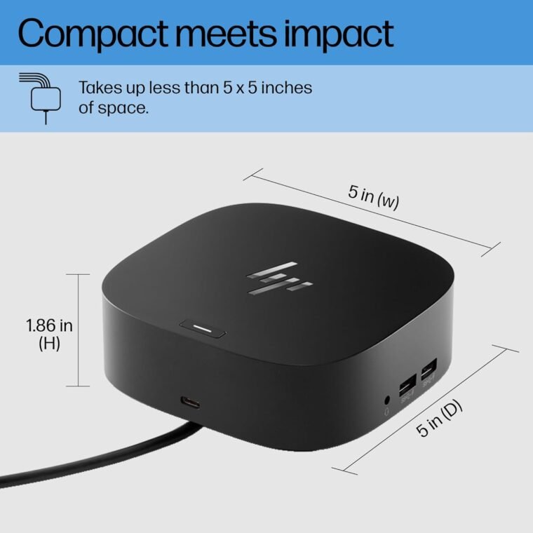 Boost Productivity with the HP USB-C Dock G5: 11-in-1 Power! - Image 4