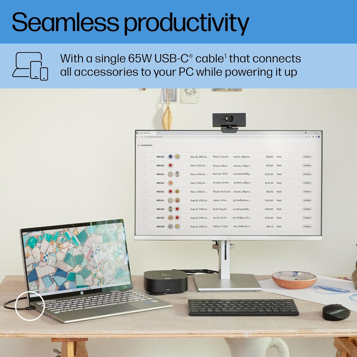 Boost Productivity with the HP USB-C Dock G5: 11-in-1 Power! - Image 6