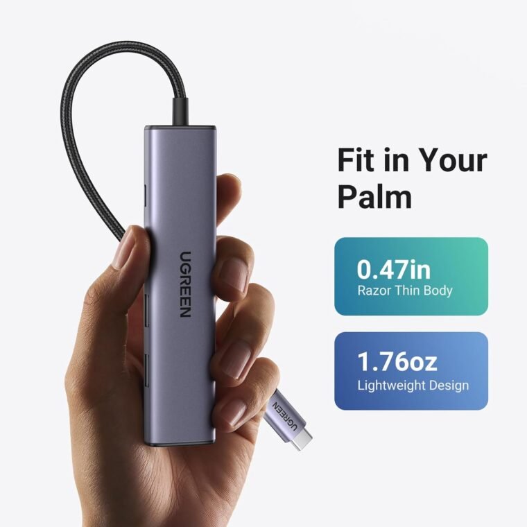 UGREEN Revodok 105: Ultimate 5-in-1 USB-C Hub for All Devices! - Image 7