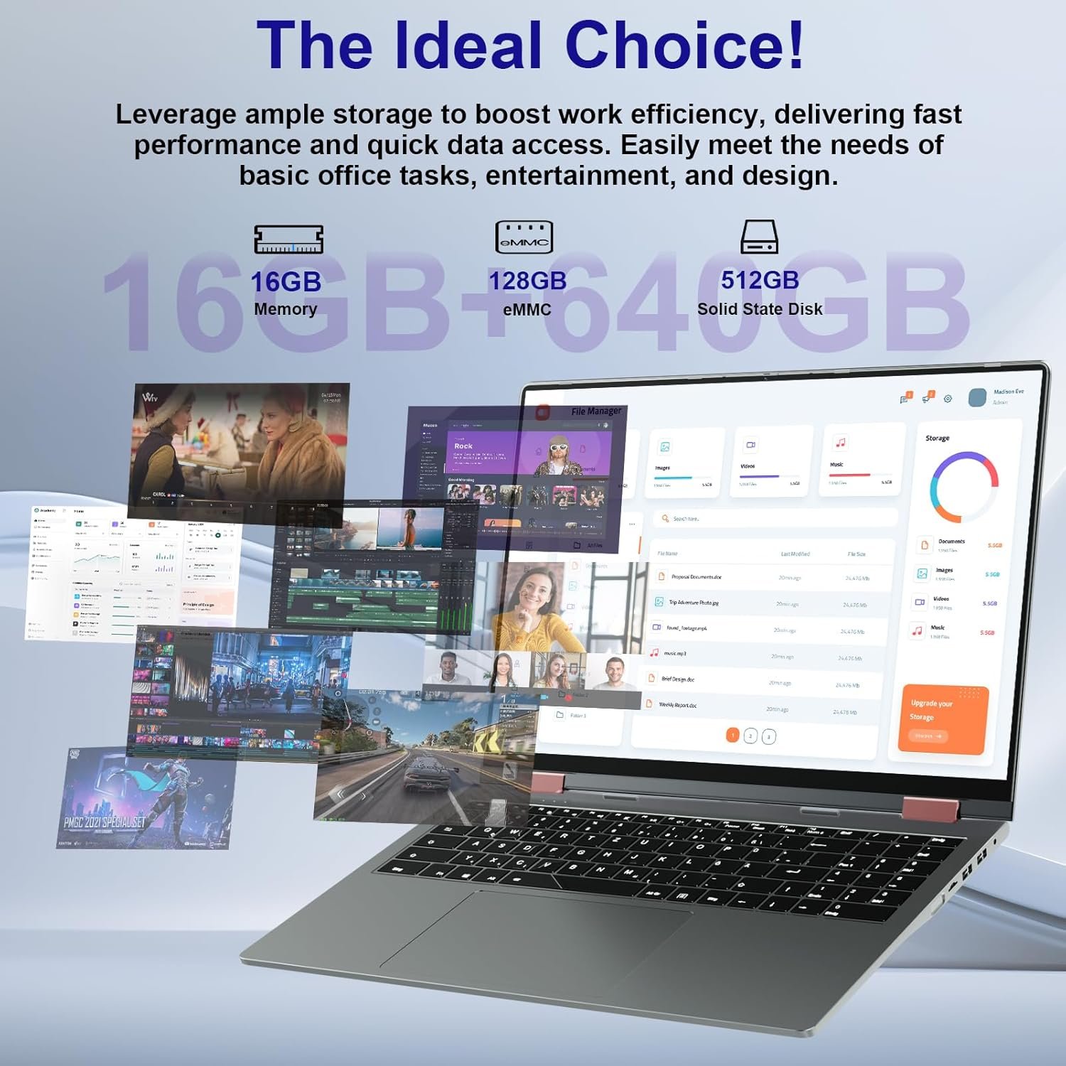 Revolutionary Jumper 2-in-1 Laptop: 16" Touchscreen & Power! - Image 3