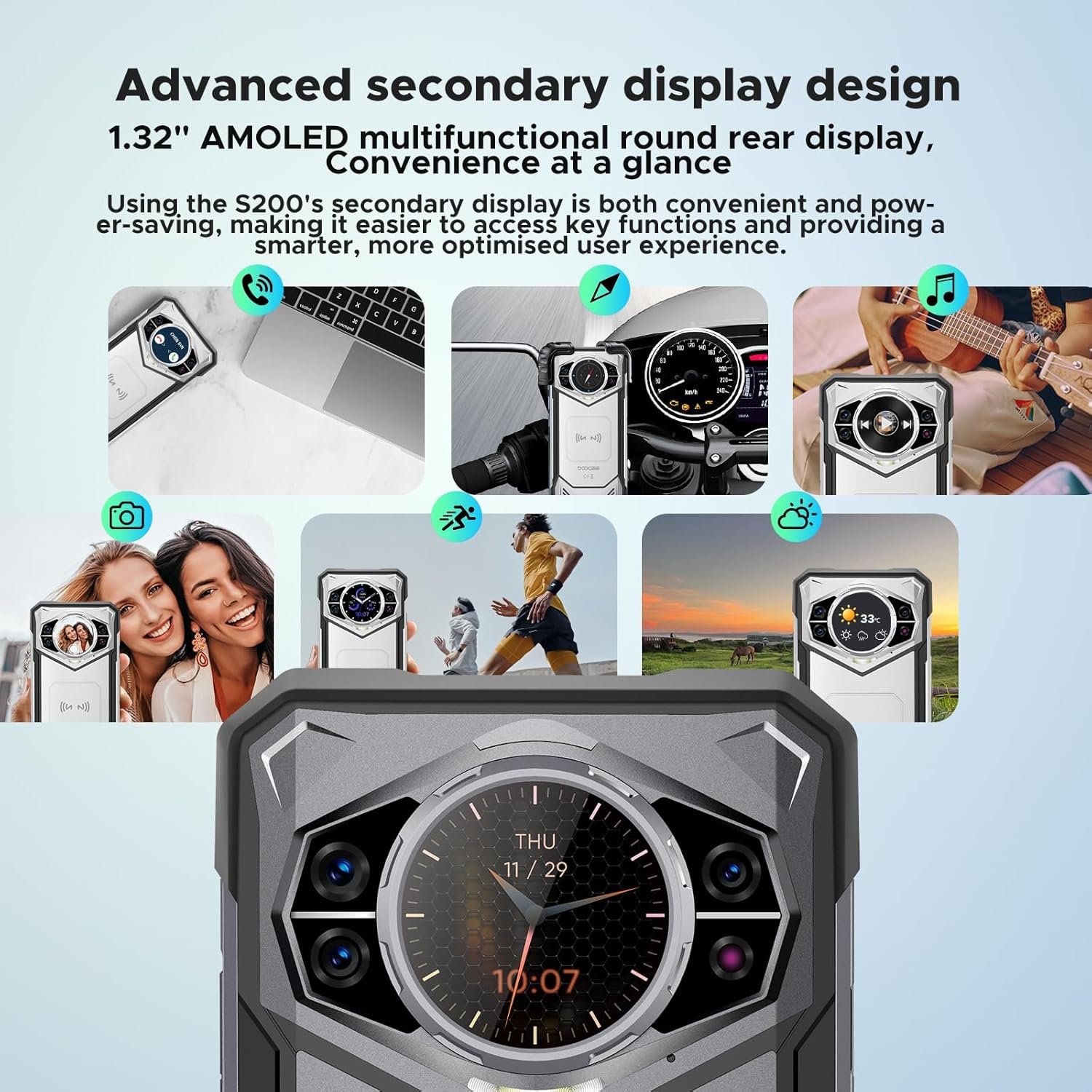 DOOGEE S200 Rugged 5G Phone: 100MP Night Vision & 10100mAh! - Image 6