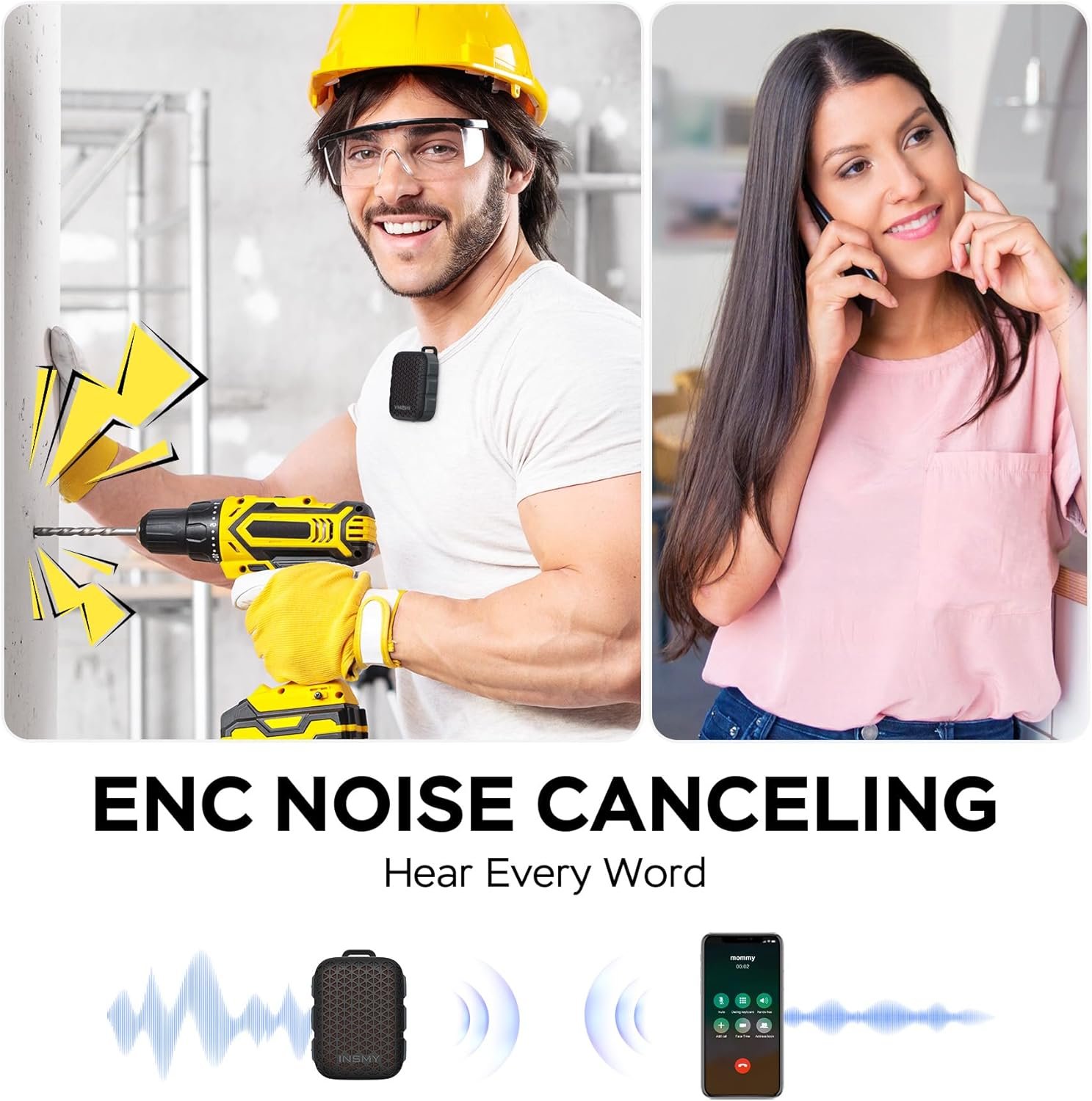 INSMY Bluetooth Speakers: Waterproof Clip-On Perfect for Golf! - Image 4