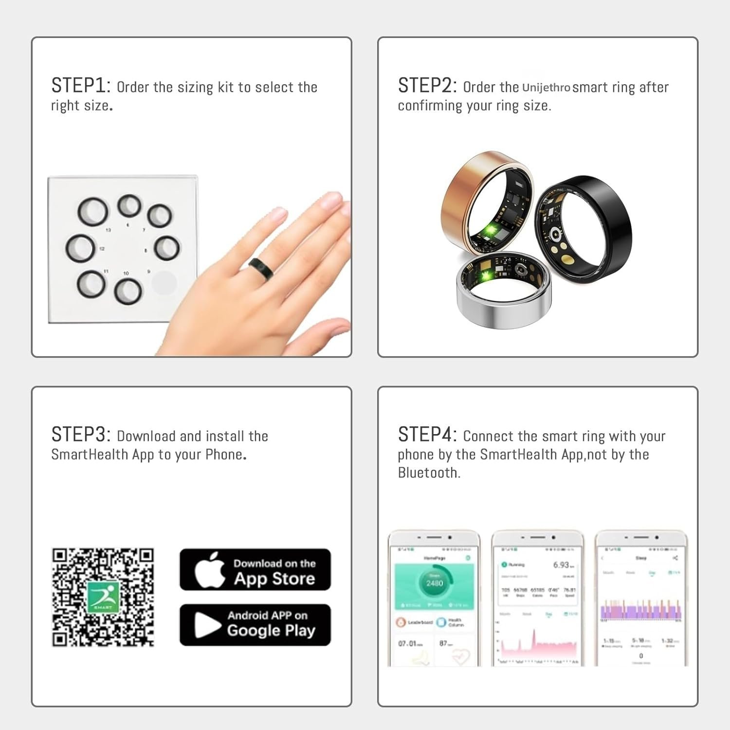 Smart Fitness Ring: Track Health Effortlessly, No App Fees! - Image 10