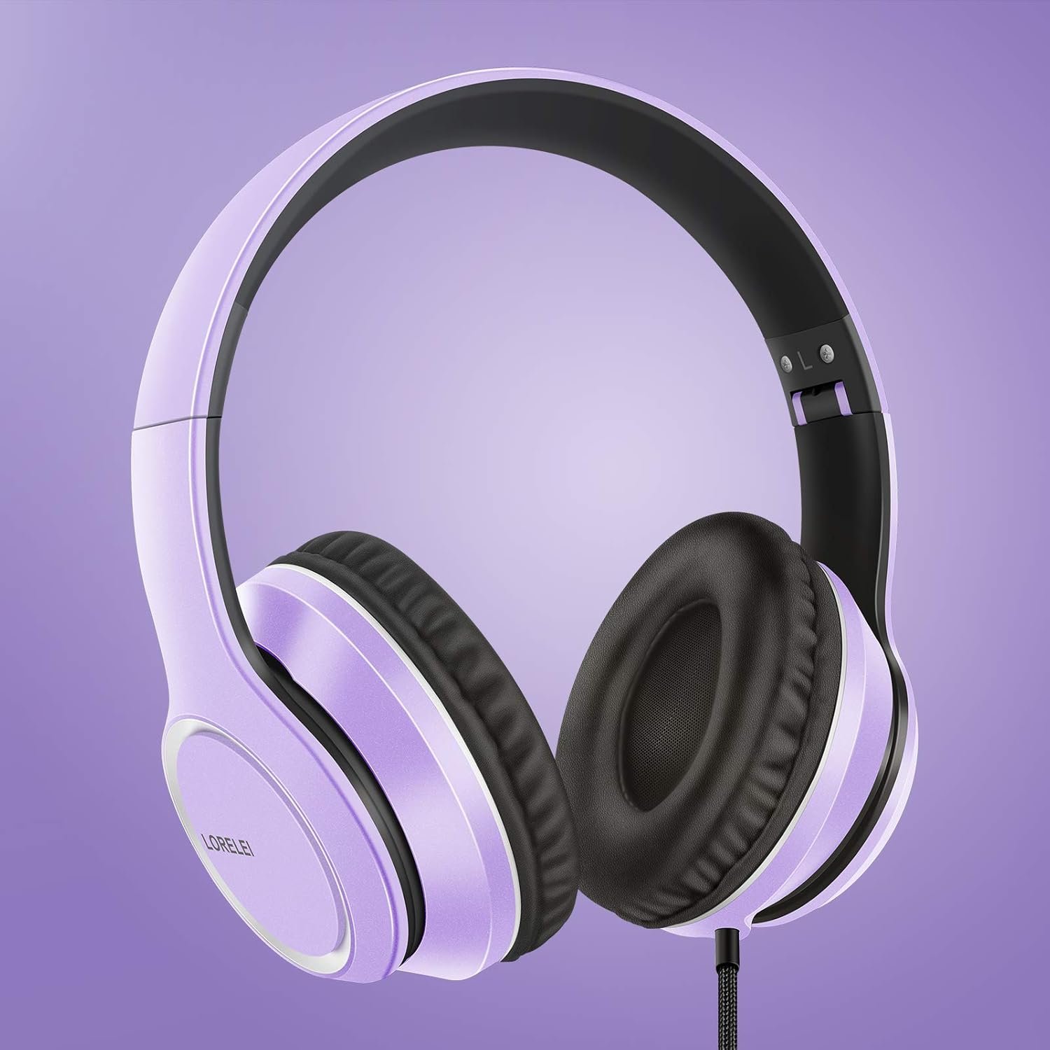 LORELEI X8 Over-Ear Headphones: Tangle-Free & Travel-Ready! - Image 7