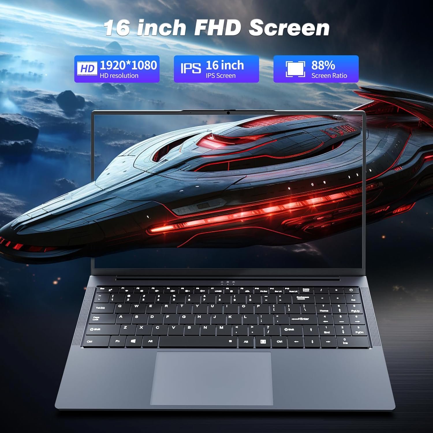 Powerful Gaming Laptop i5: 16" Full HD, 16GB RAM, 512GB SSD! - Image 5