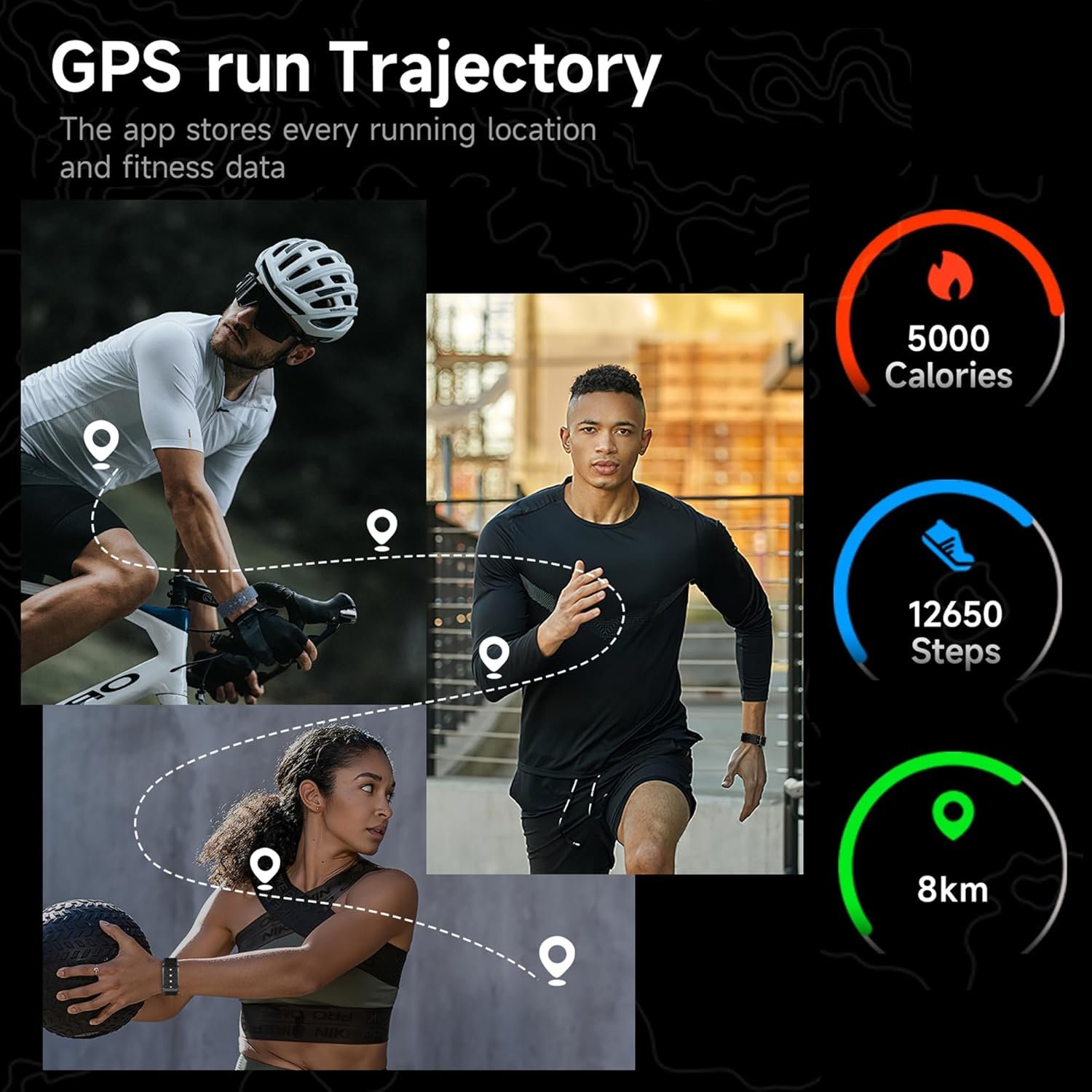 Smart Health Wristband: Track Fitness, Heart Rate & More! - Image 8