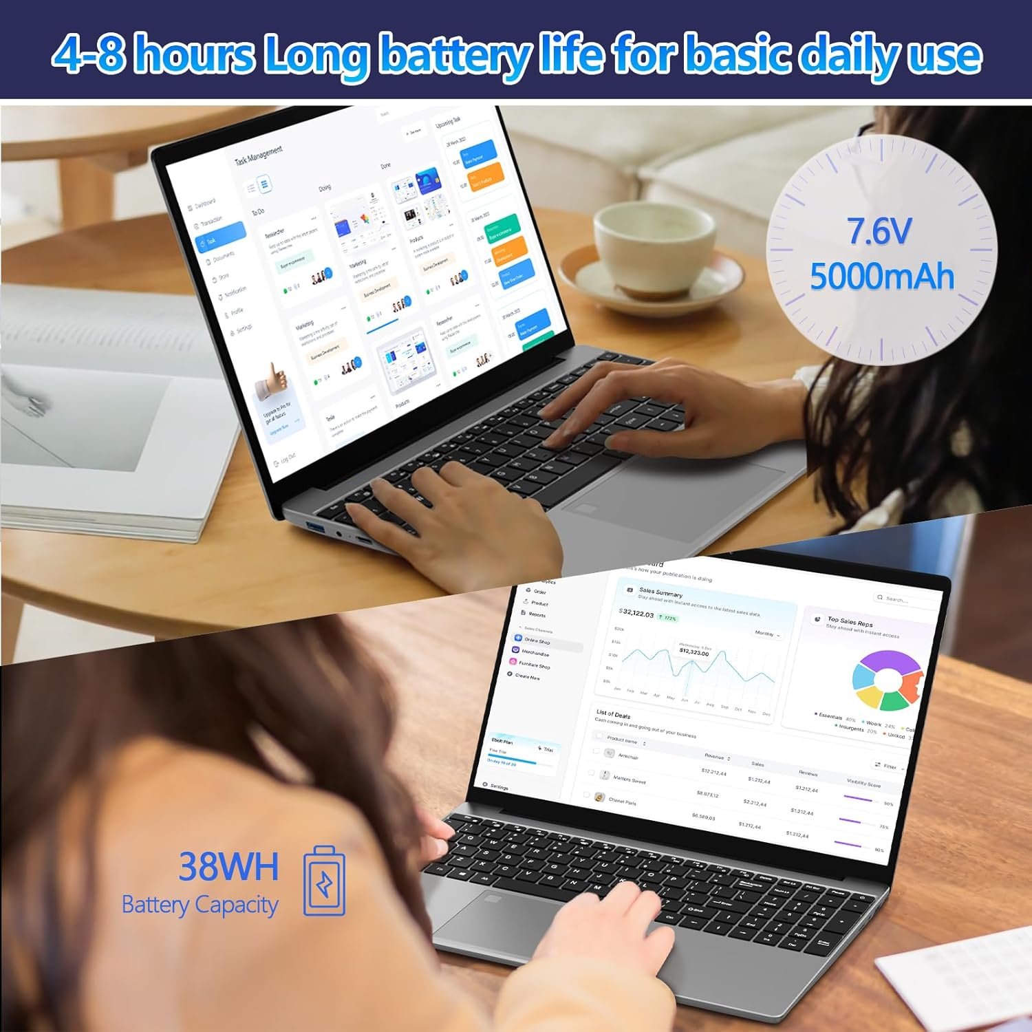 Powerful 15.6" FHD Laptop: 16GB RAM, 512GB SSD & More! - Image 7