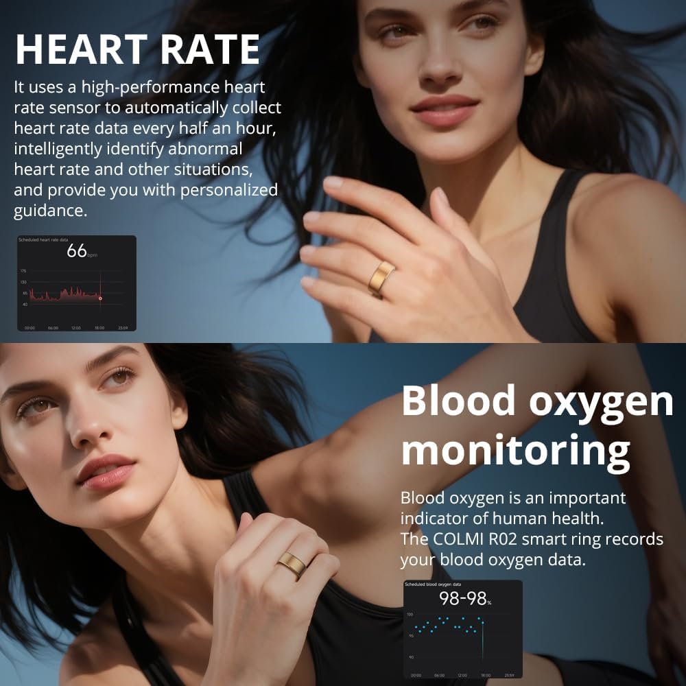 R02 Smart Ring: Elevate Health & Style for Everyone! - Image 4