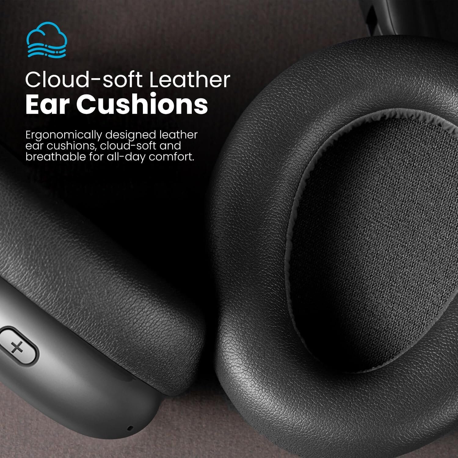 Y01 Wireless Over Ear Headphones: 48H Playtime & Noise Canceling - Image 4