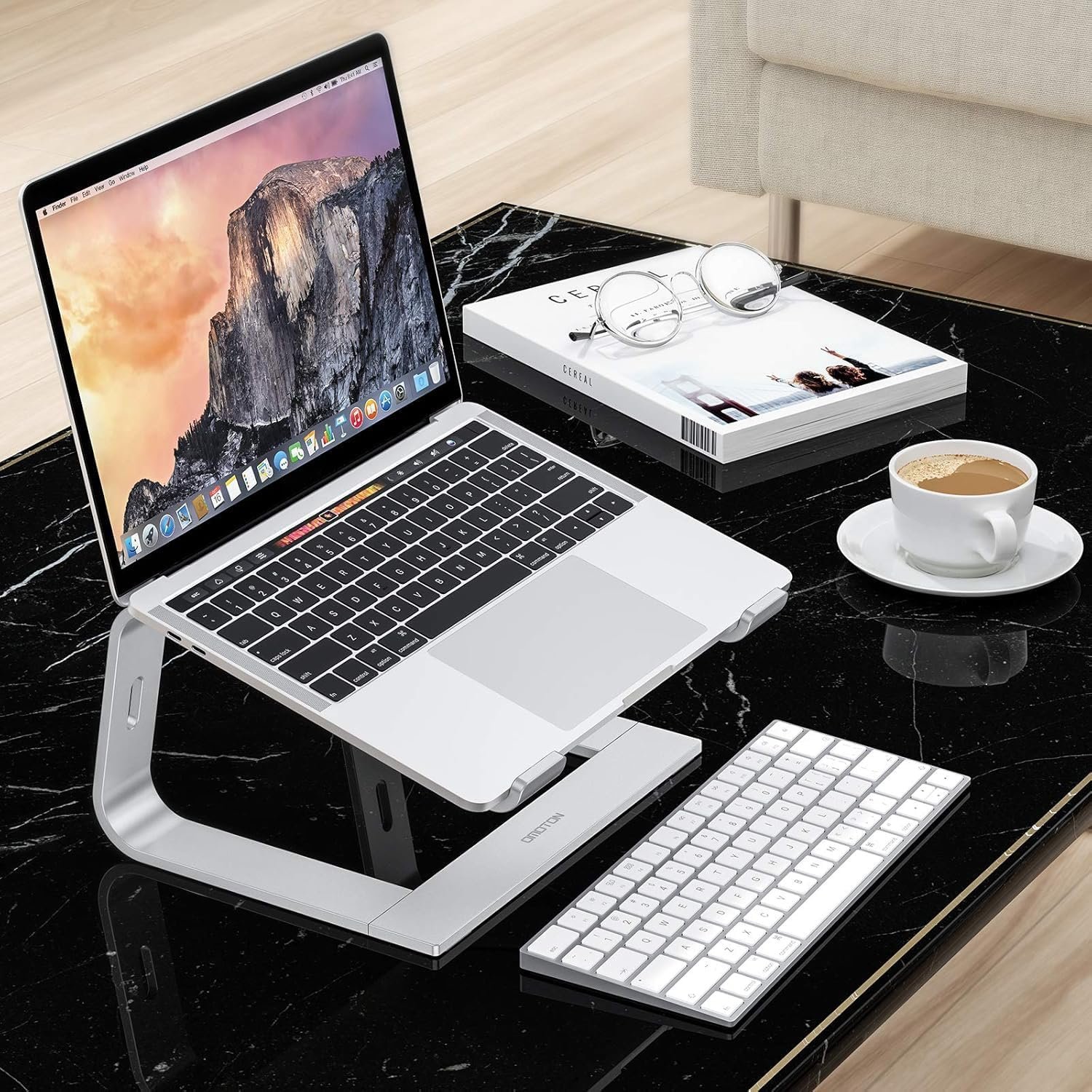 Elevate Your Workspace: OMOTON Detachable Laptop Stand - Image 9