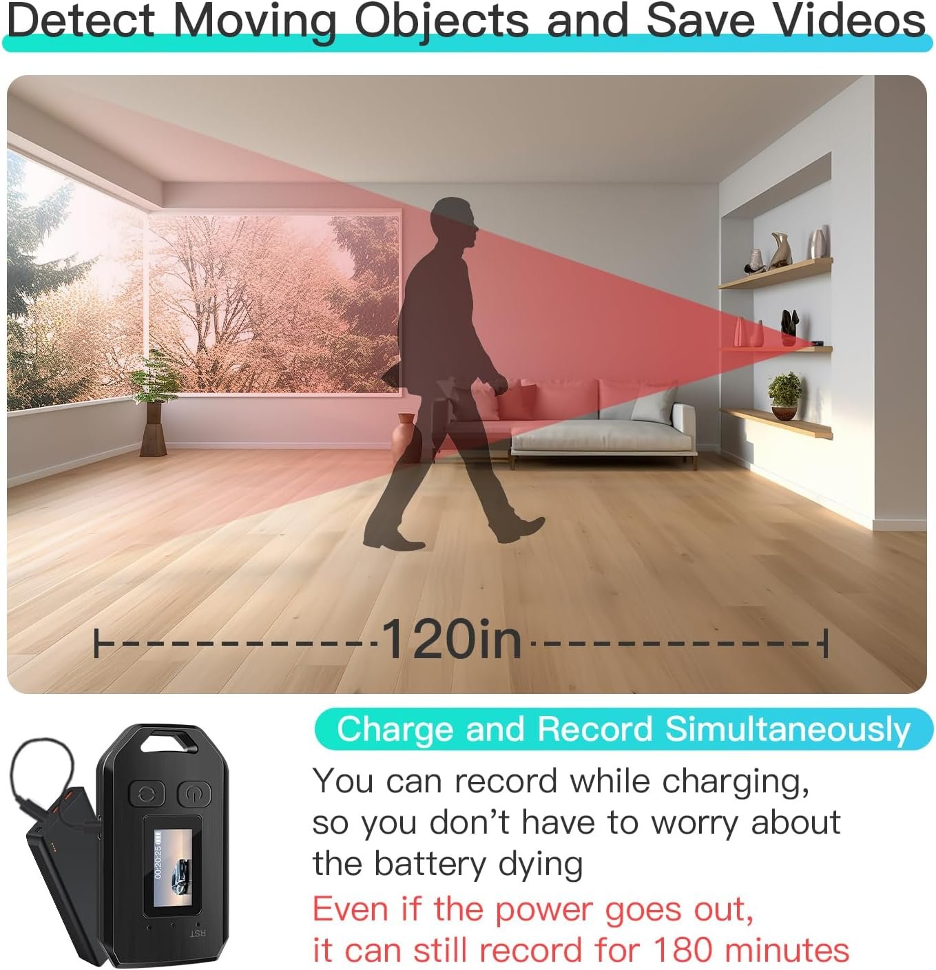 64GB Mini Body Camera: Hands-Free 1080P Security Cam - Image 6