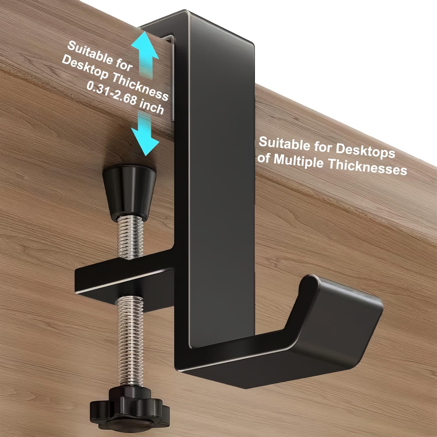 JAKO Headphone Stand: Sleek Aluminum Holder for Gamers & Students - Image 5